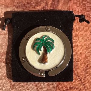 Palm Tree Foldable Purse Hook